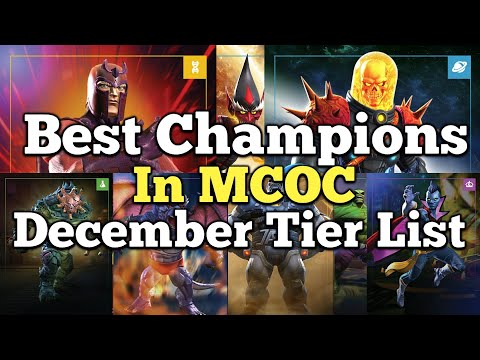 Best Champions In Marvel Contest Of Champions | December 2020 MCOC Tier List | Best Champions Ranked