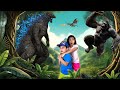 Dragon Godzilla King Kong For Kids Adventure Toy Stories Atrin Soren S Epic Giants Journey