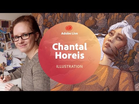 Illustration mit Chantal Horeis - Adobe Live 2/3