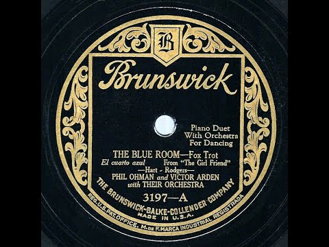 1926 Arden & Ohman - The Blue Room