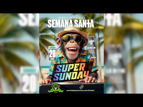 Monkey Beach Club Warm Up Super Sunday 2025 - DJ Le Bon