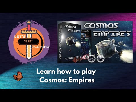 Cosmos: Empires - How to play - Board Game Arena (BGA) teach