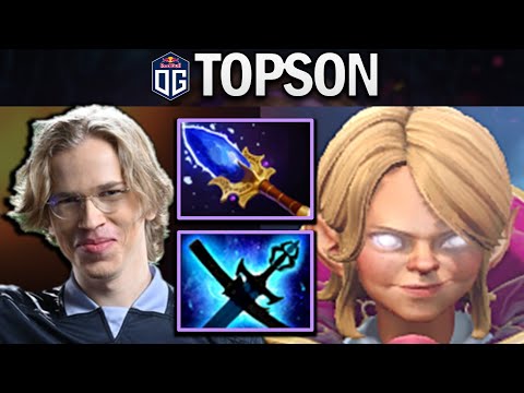 OG.TOPSON INVOKER WITH MIDONE LUNA - DOTA 2 7.27 GAMEPLAY