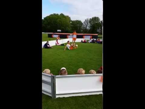 BBFreestyle geeft clinic tijdens Jeugdkamp VVLK 2015