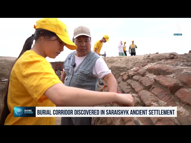 Сарайшиқда қадимий мақбаранинг хилхонаси аниқланди