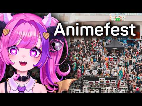 Ironmouse Goes To Animefest!