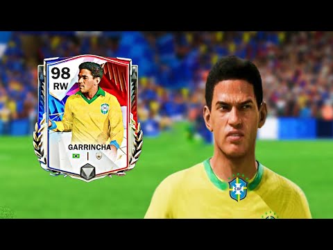 98 garrincha🔥 the best skills full player in FC 24