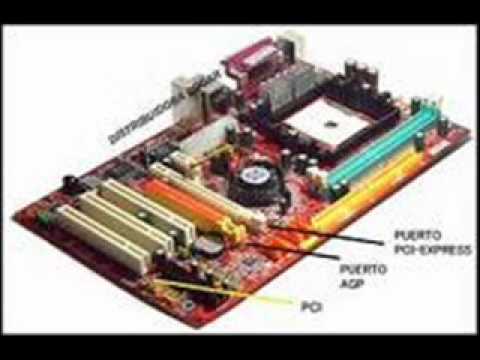 .: CONECTORES Y RANURAS O PARTES DE LA BOARD O TARJETA MADRE