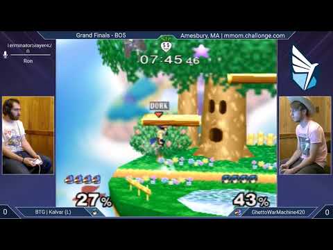 MMOM159 SSBM - Kalvar [L] (Marth) vs. GWM420 [W] (Falco) - Melee GF