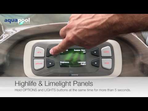How to unlock your spa (HotSpring Highlife, Limelight or Hot Spot) - Aquapool Spas