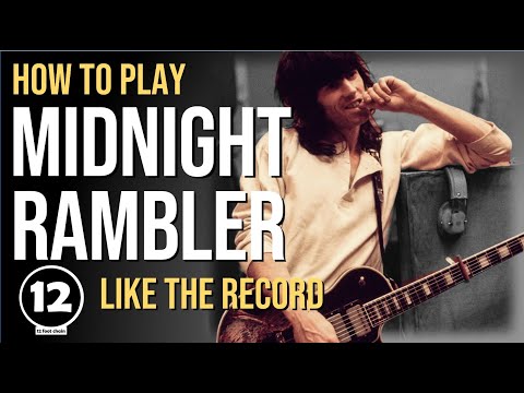 Midnight Rambler - The Rolling Stones | Guitar Lesson