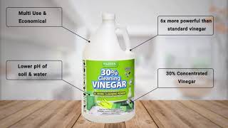 30% Concentrated Vinegar Industrial Strength Multi Use - Harris