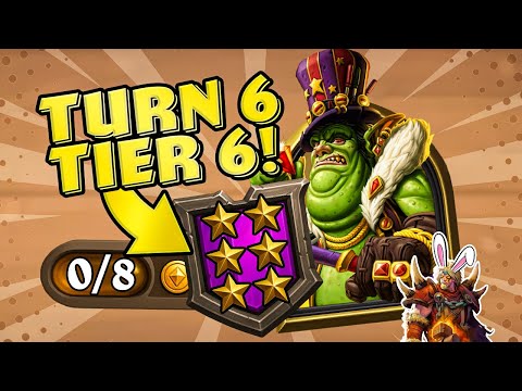 Turn 6 Tier 6 With Gallywix! | Hearthstone Battlegrounds