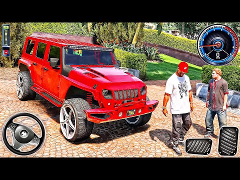 4x4 Uphill Jeep Driving Simulator - Offroad SUV Car Mountain Driver 3D | Android Gameplay