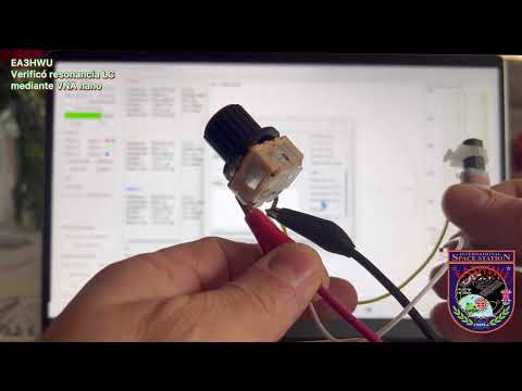 EA3HWU VNA nano para verificar tanque LC