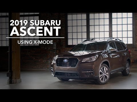 2019 Subaru Ascent - Using X-mode