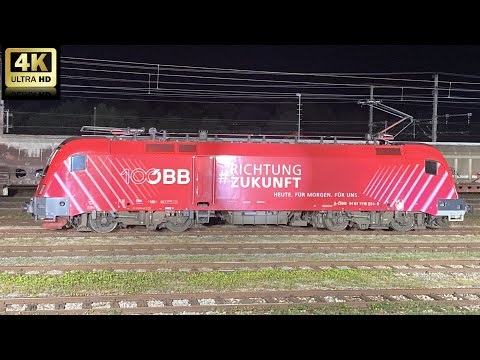 ÖBB 100 Jahre Zugparade Strasshof a. d. Nordbahn 09.09. 2023 - 4K VIDEO ULTRA HD