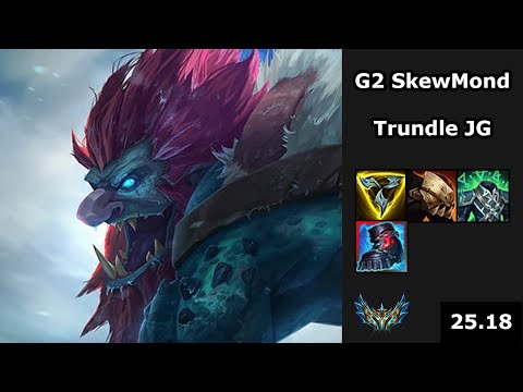G2 SkewMond (Trundle) vs (Jarvan IV) - LEC Playoff training arc - EUW Challenger - Patch 25.18