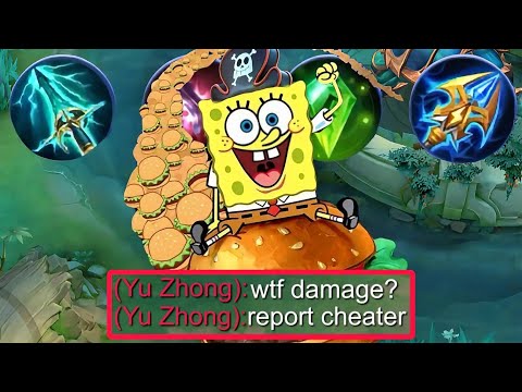 CYCLOPS SPONGEBOB GOES DEMON IN RANK GAME!🗿(one shot build)