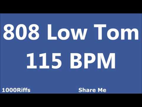 808 Low Tom Metronome : 115 BPM