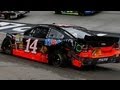 Blown tire spins Tony Stewart at Bristol Motor Speedway