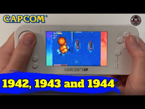 Evercade Exp Capcom Collection - First Look at 1942,1943 & 1944