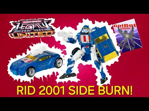 Transformers Legacy United RID 2001 Side Burn - GotBot True Review NUMBER 1194