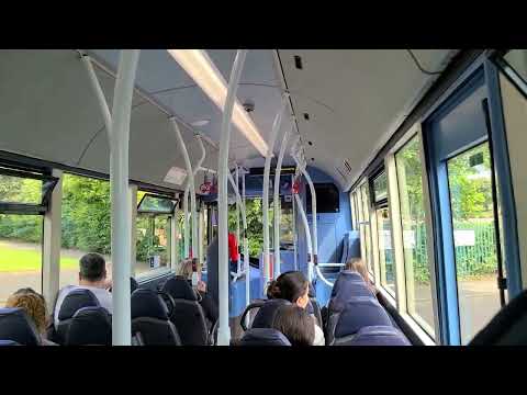 *MY FAVOURITE ORBIT* Onboard East Gateshead Orbit 52 - Go North East 5445 - NK66 EVF