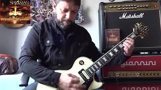 SHAMAN - DISTANT THUNDER ( guitar cover w/ tabs)