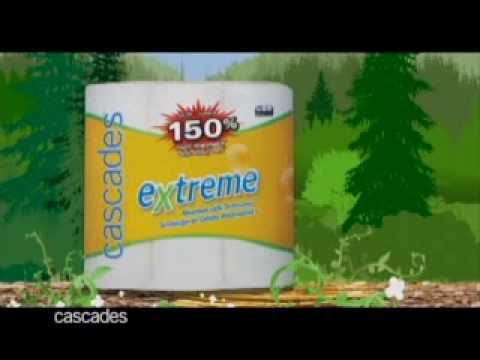 Paper towel 100% recycled extreme from Cascades
