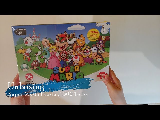 Vídeo relacionado con USAopoly- Super Mario Mushroom Kingdom-Puzzle de 1000 Piezas Puzzel, Multicolor (PZ005-735-002200-06)