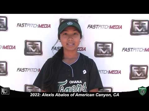 2022 Alexis Abalos Slapper and Second Base Softball Skills Video - Ohana Tigers