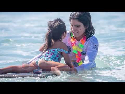 Evento de surf organizado por Los Cabos Children Fundation y Mighty Under Dogs en la playa #Cerritos