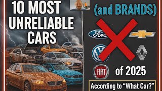 The 10 MOST UNRELIABLE CARS and BRANDS of 2025 (According to What Car)