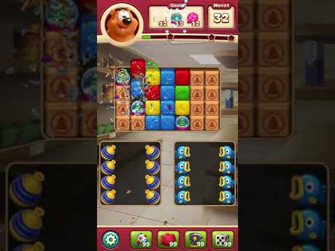 Toon Blast Level 3376 NO BOOSTERS - A S GAMING ✔️