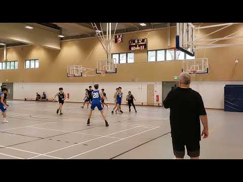 YBL 2022-1109 U16 boys basketball game. team grizzlies vs titan-3rd qtr