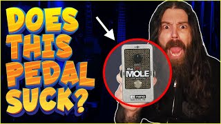 Video thumbnail for Mole Bass Booster Guitar Pedal Review | To The Point Gear Reviews by Hammer Fight
