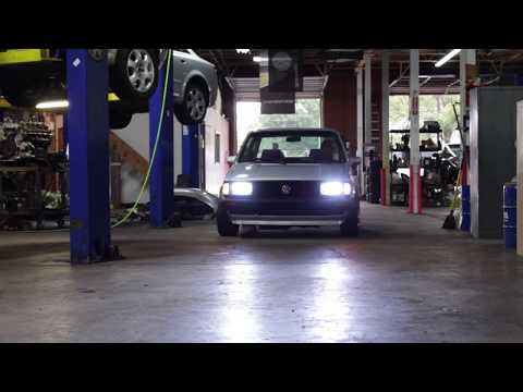 Eurowise Service: Mk 1 Jetta GLI HID Kit Install (Charlotte, NC)