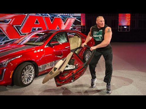 Brock Lesnar's craziest moments: WWE Playlist