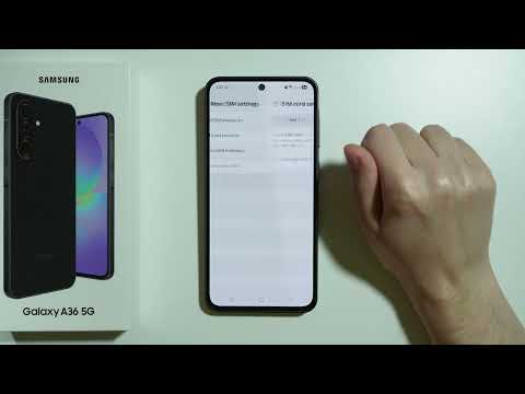 Samsung Galaxy A36 5G: How to Add SIM PIN (Lock SIM Card with PIN Code)