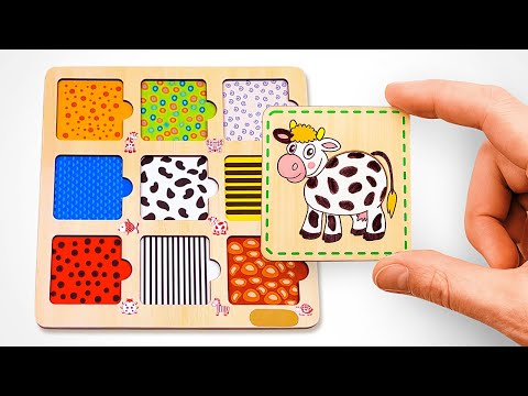 Learn Animal Patterns with Activity Puzzle | Preschool Learning Videos for Kids & Toddlers