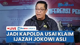 LIVE: Djuhandhani Rahardjo Naik Pangkat Jadi Kapolda Tak Lama usai Nyatakan Ijazah Jokowi Asli