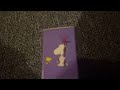 It S Arbor Day Charlie Brown 1995 VHS Review New Year S Eve Special