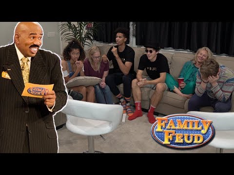 Family Feud vs. JesserTheLazer - FUNNIEST FAMILY GAME EVER! Video