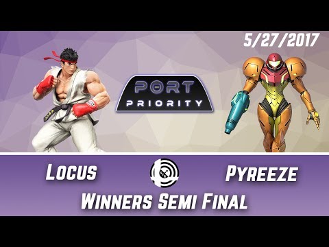 Port Priority - Locus (Ryu)  Vs. Pyreeze (Samus) - Winners Semi Final