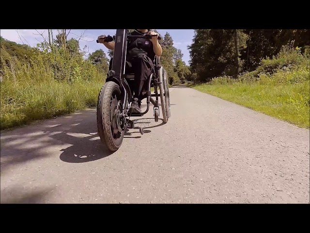 Alber E Pilot Power Handbike Video