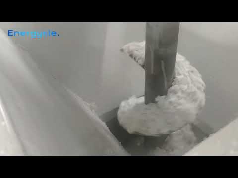 Průmyslový lis a sušička na ABS prášek | Video z testovacího provozu před odesláním