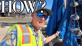 The Maui Blue Umbrellas
