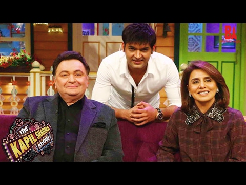 Rishi Kapoor and Neetu Singh on “The Kapil Sharma Show”!😄😃