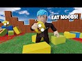 I EAT NOOBS ONLY FOR 24 HOURS Roblox SUMAKIT ANG TIYAN KAKAKAEN